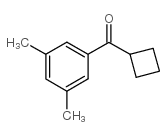 CYCLOBUTYL 3,5-DIMETHYLPHENYL KETONE结构式