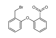 1-(bromomethyl)-2-(2-nitrophenoxy)benzene Structure