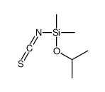 isothiocyanato-dimethyl-propan-2-yloxysilane结构式