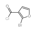 2-bromofuran-3-carbonyl chloride Structure