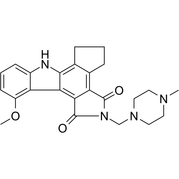 CEP-9722结构式