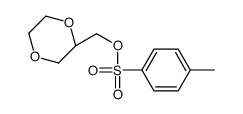 (S)-(1,4-dioxan-2-yl)methyl 4-methylbenzenesulfonate structure