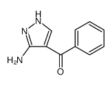 Methanone, (3-amino-1H-pyrazol-4-yl)phenyl Structure