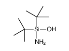 2-(amino-tert-butyl-hydroxysilyl)-2-methylpropane Structure