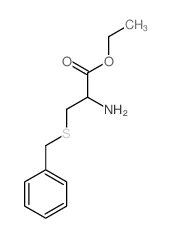 ethyl 2-amino-3-benzylsulfanyl-propanoate structure