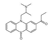 1-[10-[2-(dimethylamino)propyl]-5-oxophenothiazin-2-yl]propan-1-one结构式