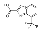 IMidazo[1,2-a]pyridine-2-carboxylic acid, 8-(trifluoromethyl)- structure