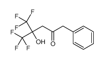 5,5,5-trifluoro-4-hydroxy-1-phenyl-4-(trifluoromethyl)pentan-2-one Structure