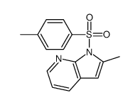 1H-PYRROLO[2,3-B]PYRIDINE, 2-METHYL-1-[(4-METHYLPHENYL)SULFONYL]- structure