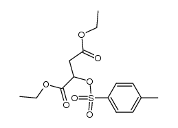 O-tosyl-DL-malic acid diethyl ester Structure