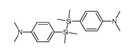 sym. Bis-<4-dimethylamino-phenyl>-tetramethyl-disilan结构式