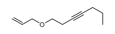 1-prop-2-enoxyhept-3-yne结构式