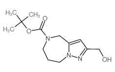 2-(羟甲基)-7,8-二氢-4H-吡唑并[1,5-a][1,4]二氮杂-5(6H)-羧酸叔丁酯图片