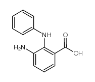 3-Amino-2-(phenylamino)benzoic acid structure