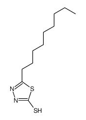 5-nonyl-3H-1,3,4-thiadiazole-2-thione结构式