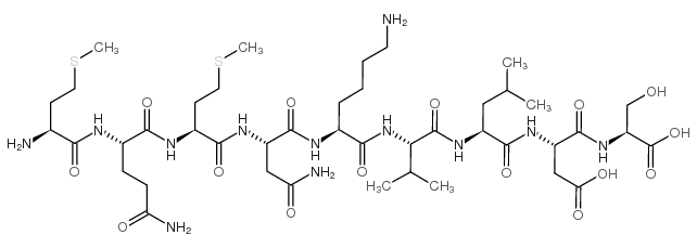MET-GLN-MET-ASN-LYS-VAL-LEU-ASP-SER结构式