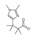 4-(2,3-dimethyl-3-nitrobutan-2-yl)-1,2-dimethylimidazole Structure