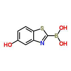 (5-Hydroxy-1,3-benzothiazol-2-yl)boronic acid Structure