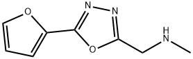 {[5-(furan-2-yl)-1,3,4-oxadiazol-2-yl]methyl}(methyl)amine结构式