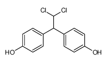 4-[2,2-dichloro-1-(4-hydroxyphenyl)ethyl]phenol Structure