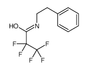 2,2,3,3,3-Pentafluoro-N-phenethylpropionamide Structure