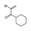 2-Propen-1-one, 2-bromo-1-cyclohexyl- (8CI) Structure