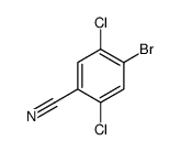 4-bromo-2,5-dichloro-benzonitrile结构式