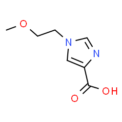 1-(2-Methoxyethyl)-1H-imidazole-4-carboxylic acid Structure