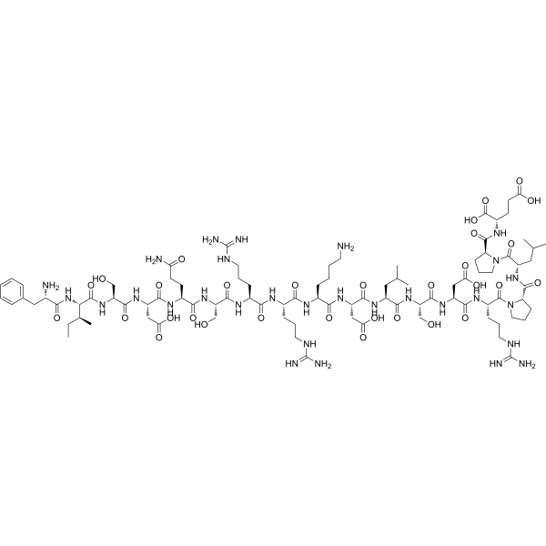Spexin-2 (53-70), human,mouse,rat Structure
