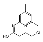 4-chloro-N-(4,6-dimethylpyridin-2-yl)butanamide Structure