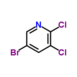 5-Brom-2,3-dichlorpyridin Structure