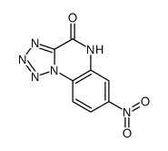 7-nitro-5H-tetrazolo[1,5-a]quinoxalin-4-one Structure