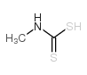 methyldithiocarbamic acid Structure