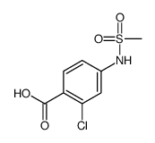 2-氯-4-[(甲基磺酰基)氨基]苯甲酸图片