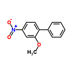 2-Methoxy-4-nitrobiphenyl Structure