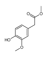 methyl 4-hydroxy-3-methoxyphenylacetate Structure