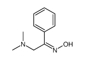 N-[2-(dimethylamino)-1-phenylethylidene]hydroxylamine Structure