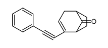 4-(2-phenylethynyl)bicyclo[3.2.1]oct-3-en-8-one结构式