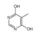 5-甲基嘧啶-4,6-二醇结构式