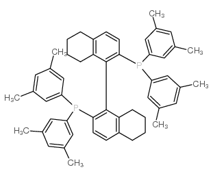 (S)-(-)-2,2'-BIS[BIS(3,5-DIMETHYLPHENYL)PHOSPHINO]-5,5',6,6',7,7',8,8'-OCTAHYDRO-1,1'-BINAPHTHYL structure