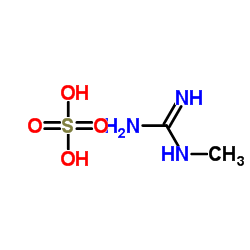 Methylguanidine sulfate Structure