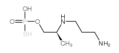 S-2-(3-Aminopropylamino)propyl phosphorothioic acid Structure