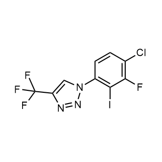 1-(4-Chloro-3-fluoro-2-iodo-phenyl)-4-(trifluoromethyl)triazole picture