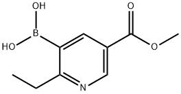 2-Ethyl-5-(methoxycarbonyl)pyridine-3-boronic acid picture