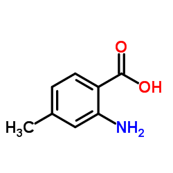 2-氨基-4-甲基苯甲酸结构式