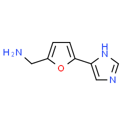 2-Furanmethanamine,5-(1H-imidazol-4-yl)- (9CI) structure