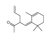 5-Hexen-2-one,3-[(2,6,6-trimethyl-2-cyclohexen-1-ylidene)methyl]- Structure