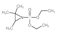 Phosphonic acid,(2,2,3-trimethyl-1-aziridinyl)-, diethyl ester (8CI,9CI)结构式