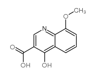 4-羟基-8-甲氧基喹啉-3-甲酸图片