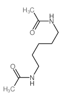 Acetamide,N,N'-1,5-pentanediylbis-结构式